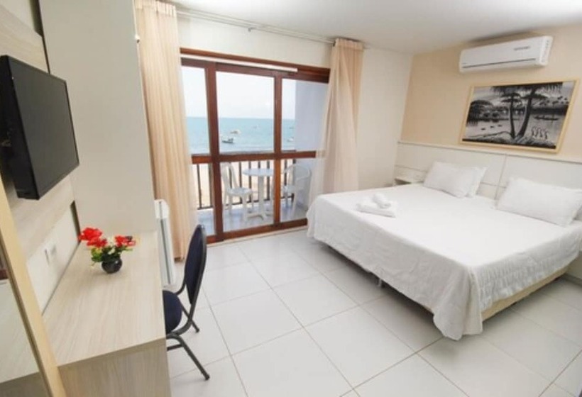 带海景及按摩浴缸标准房间, Pousada Dos Jangadeiros