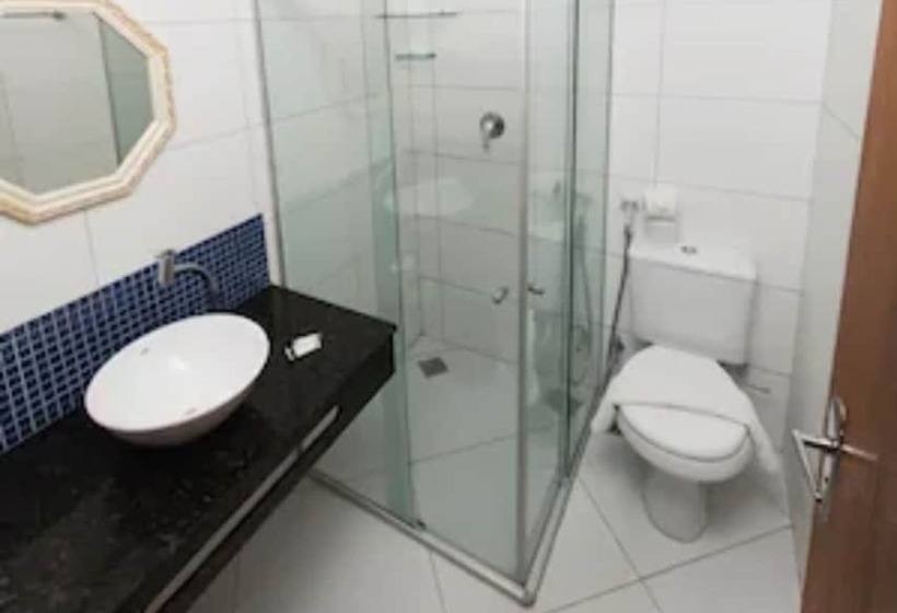 侧面海景标准三人间, Pousada Dos Jangadeiros