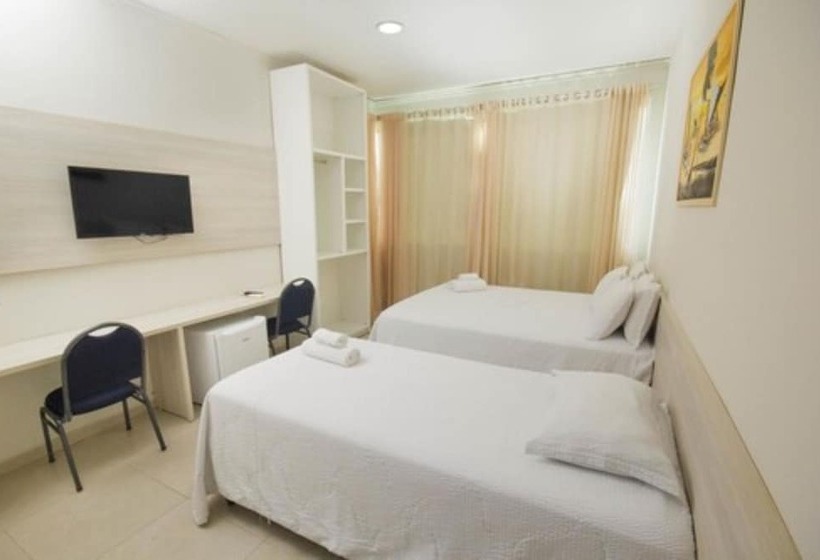 侧面海景标准三人间, Pousada Dos Jangadeiros