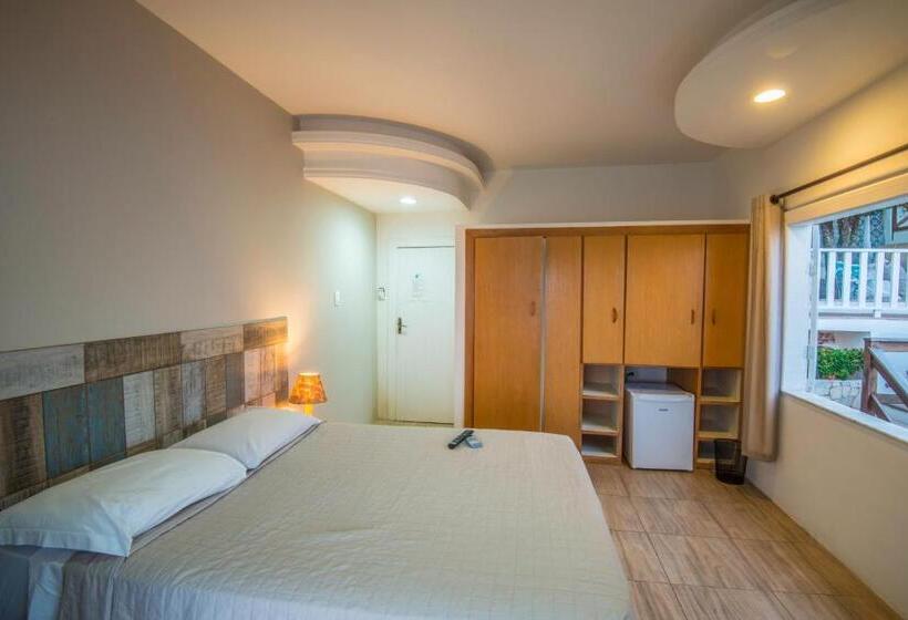 غرفة قياسية إطلالة جانبية علي البحر, Pousada Ilha Da Saudade