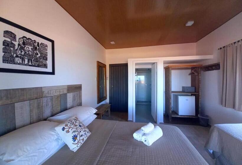 غرفة قياسية إطلالة جانبية علي البحر, Pousada Ilha Da Saudade