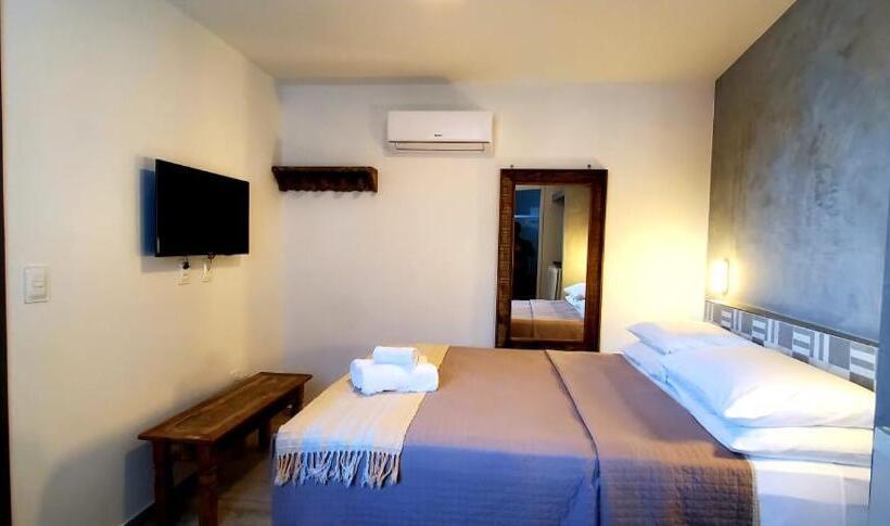 غرفة قياسية إطلالة جانبية علي البحر, Pousada Ilha Da Saudade