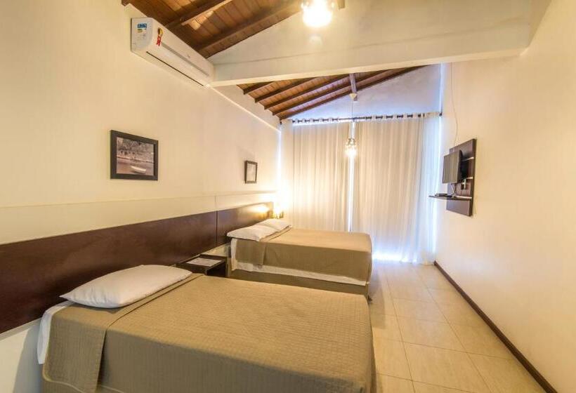 غرفة قياسية مطلّة علي البحر, Pousada Ilha Da Saudade