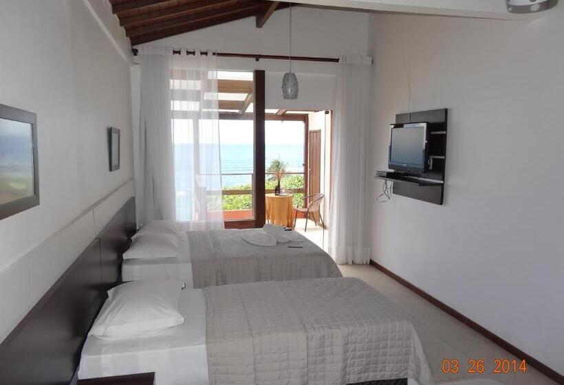 غرفة قياسية مطلّة علي البحر, Pousada Ilha Da Saudade