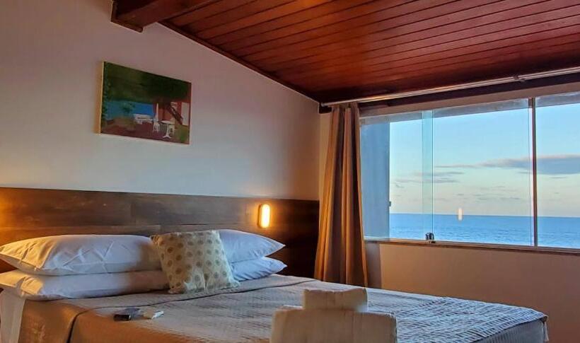 غرفة قياسية مطلّة علي البحر, Pousada Ilha Da Saudade