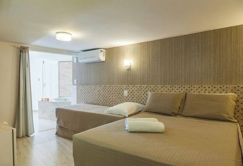 غرفة قياسية إطلالة جانبية علي البحر, Pousada Ilha Da Saudade