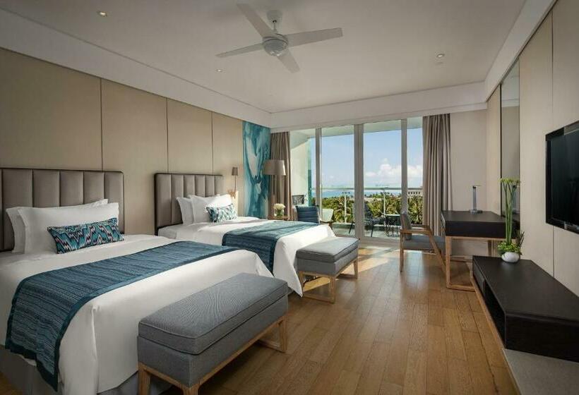 اتاق لوکس با چشمانداز دریا, Wyndham Sanya Bay