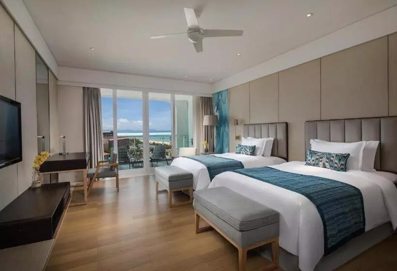 オーシャンビュースーペリアールーム, Wyndham Sanya Bay