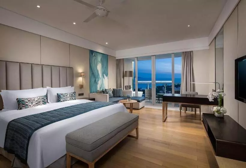キングサイズベッドのスタンダードルーム, Wyndham Sanya Bay
