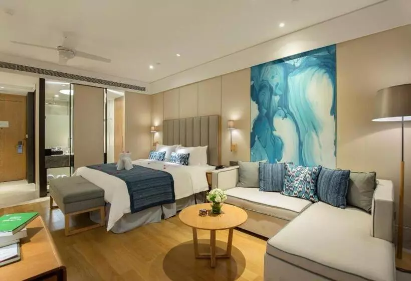 キングサイズベッドのスタンダードルーム, Wyndham Sanya Bay