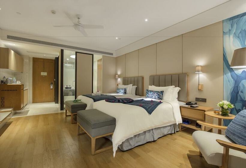 اتاق سوپریور با چشمانداز دریا, Wyndham Sanya Bay