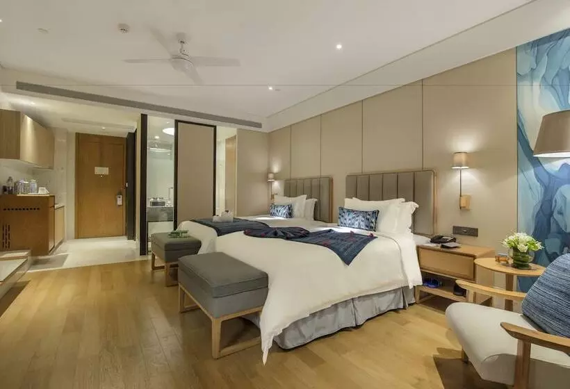 オーシャンビュースーペリアールーム, Wyndham Sanya Bay