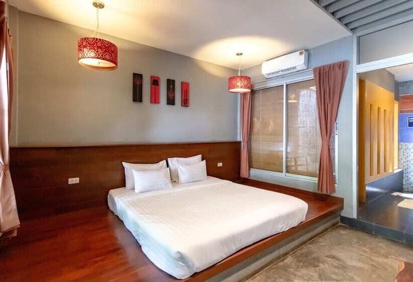 غرفة ديلوكس, Namsai Resort Kanchanaburi