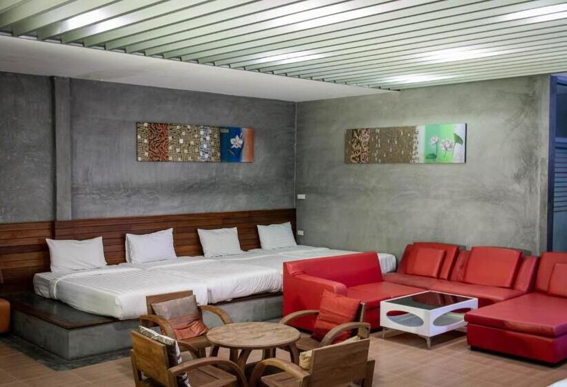 חדר משפחתי, Namsai Resort Kanchanaburi