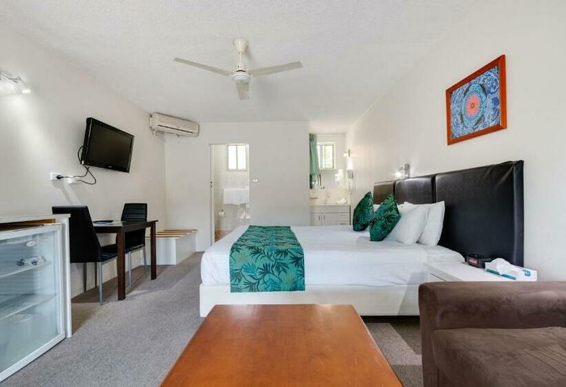 스탠다드 룸 킹사이즈 침대, Coffs Harbour Pacific Palms Motel