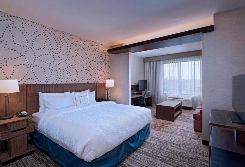 Люкс Кровать Кинг, Fairfield Inn & Suites By Marriott Cheyenne Southwest/downtown Area