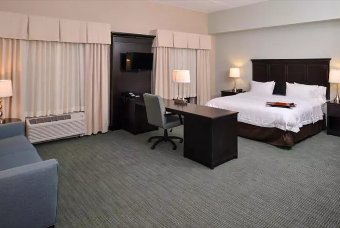 キングサイドベッドのスタンダードワンルーム, Hampton Inn & Suites Mount Joy/lancaster West