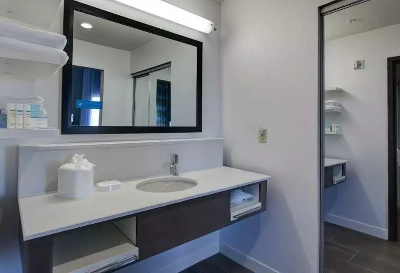 キングサイズベッドのエクゼクティブルーム, Hampton Inn & Suites Wichita/airport