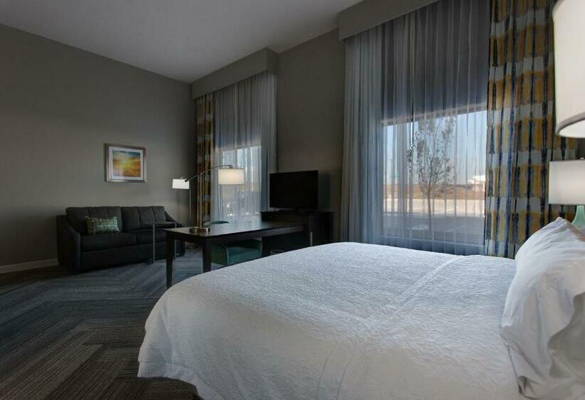 Люкс Кровать Кинг, Hampton Inn & Suites Wichita/airport