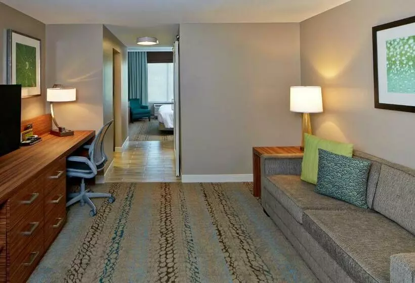 キングサイズベッドのジュニアスイート, Hilton Garden Inn Boston/marlborough