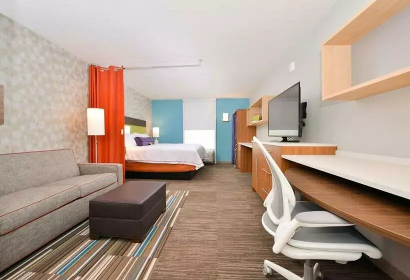 Deluxe Suite King Bed, Home2suites By Hilton Dupont, Wa