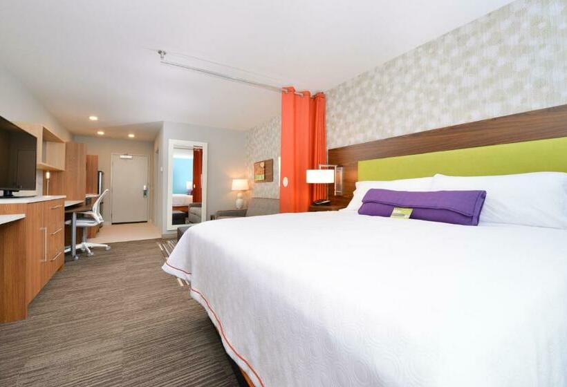 带大床的复式套间, Home2suites By Hilton Dupont, Wa