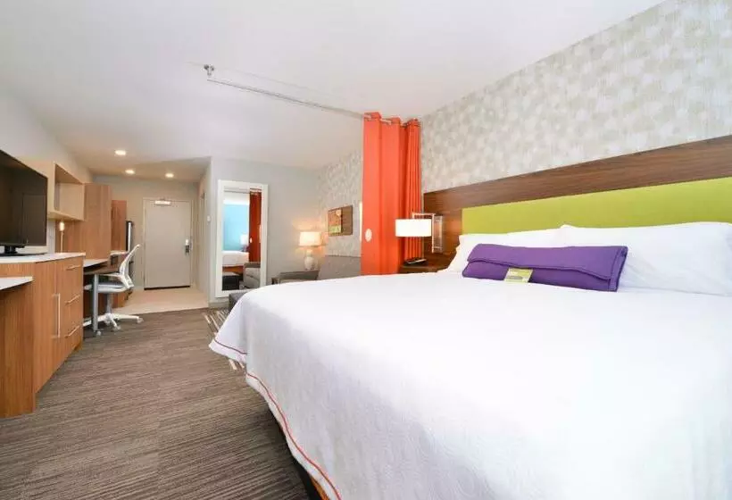 Deluxe Suite King Bed, Home2suites By Hilton Dupont, Wa