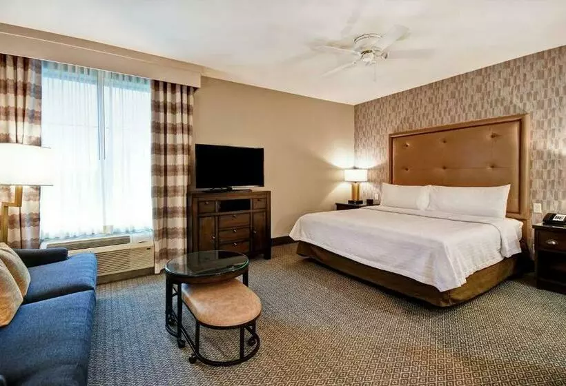 キングサイズベッドのスイートルーム, Homewood Suites By Hilton Dallas Arlington South