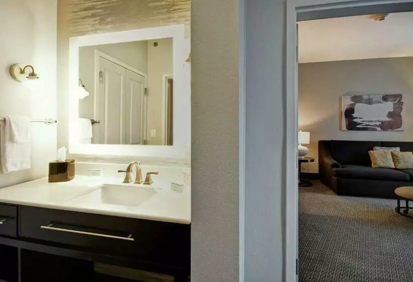 キングサイズベッドのスイートルーム, Homewood Suites By Hilton Dallas Arlington South