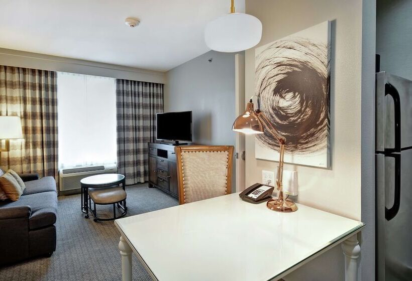 キングサイズベッドのスイートルーム, Homewood Suites By Hilton Dallas Arlington South