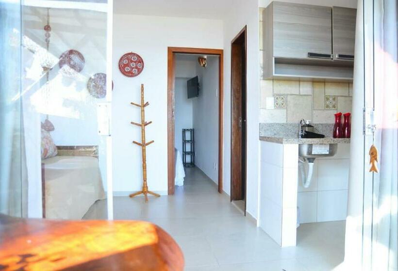 Апартаменты 1 Спальня Вид на Море, Pousada Porto Dos Milagres