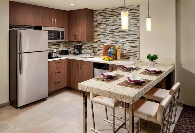 带大床的套房, Residence Inn By Marriott At Anaheim Resort/convention Center