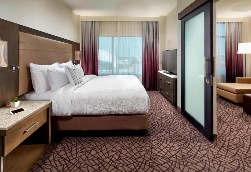 带大床的套房, Residence Inn By Marriott At Anaheim Resort/convention Center