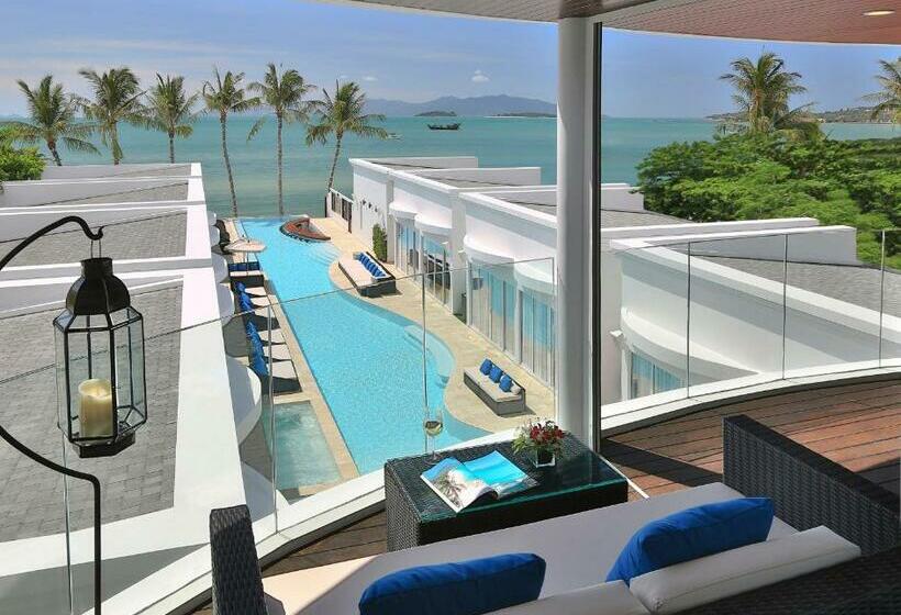 غرفة ديلوكس مطلّة علي البحر, The Privilege Hotel Ezra Beach Club