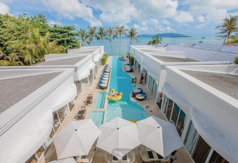 غرفة ديلوكس مطلّة علي البحر, The Privilege Hotel Ezra Beach Club