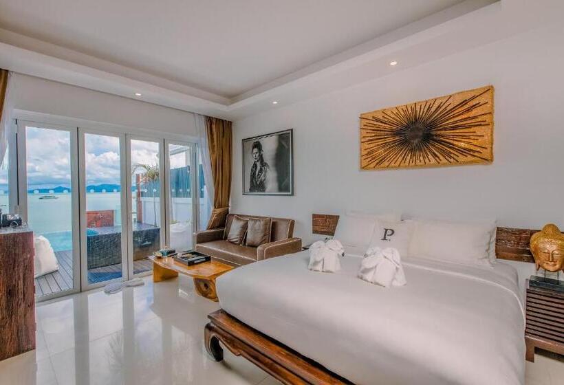 فيلا غرفة نوم واحدة مع مسبح, The Privilege Hotel Ezra Beach Club