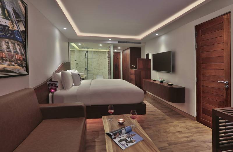 غرفة ديلوكس مطلّة علي البحر, The Privilege Hotel Ezra Beach Club