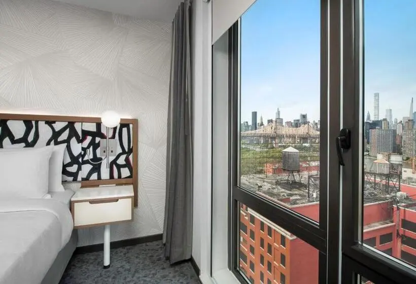 Sviitti Kaupungin Näkemystä, Springhill Suites By Marriott New York Queens