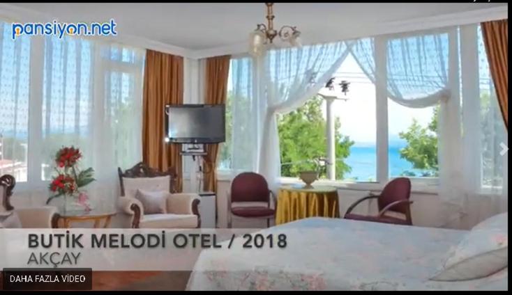 اتاق خانوادگی با چشمانداز دریا, Melodi Butik Otel