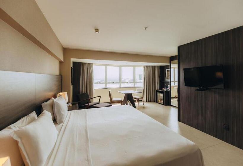 غرفة ديلوكس مطلّة علي البحر, Golden Tulip Natal Ponta Negra