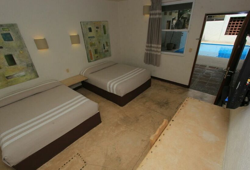 غرفه قياسيه سريرين مزدوجين, Plaza Tangolunda