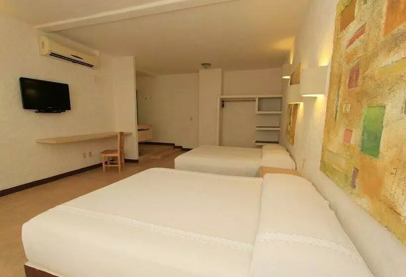 اتاق استاندارد با 2 تخت دوبل, Plaza Tangolunda