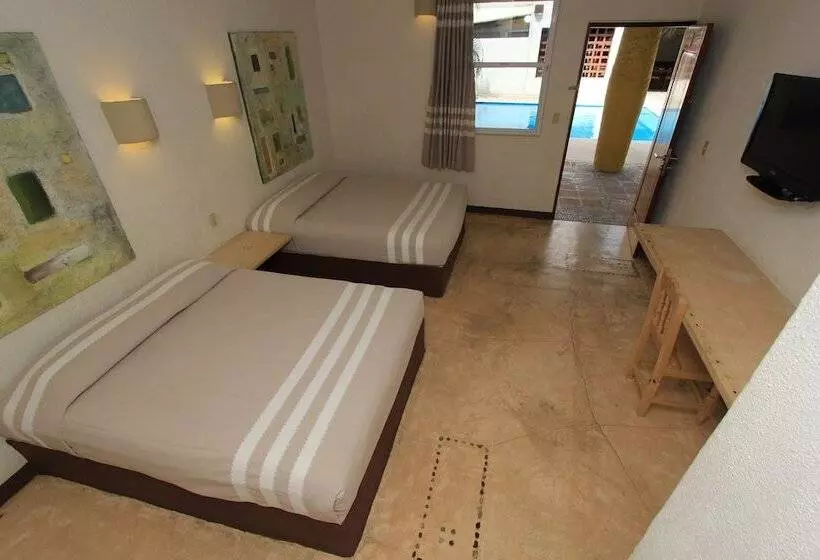 اتاق استاندارد با 2 تخت دوبل, Plaza Tangolunda
