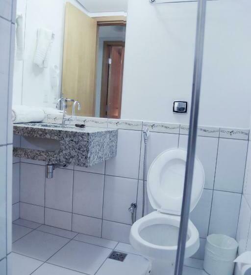 침실 2개 아파트, Prime Hotel águas Da Serra