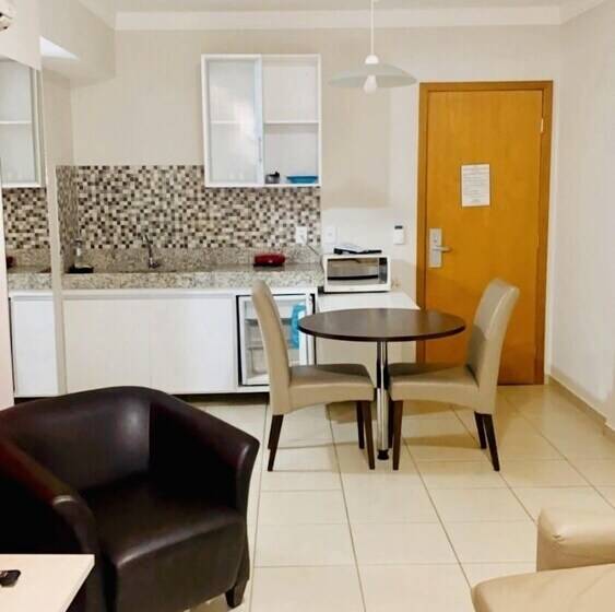침실 2개 아파트, Prime Hotel águas Da Serra