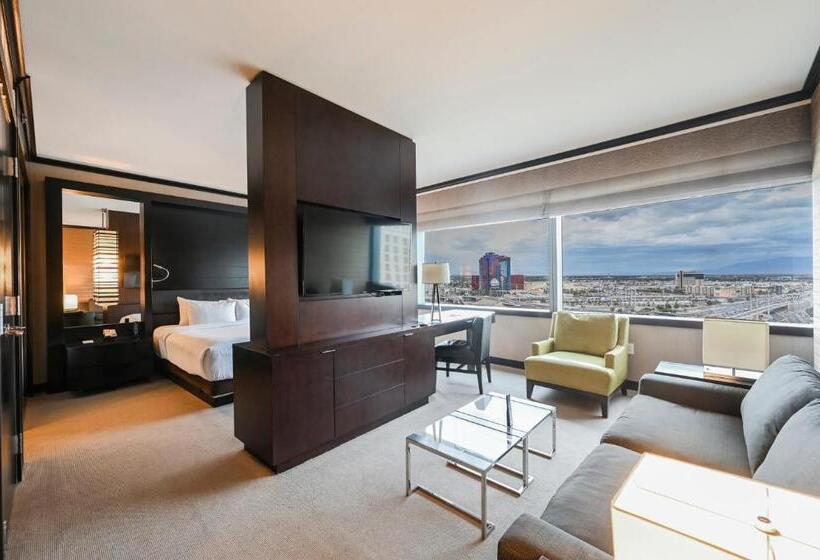 جناح ديلوكس سرير كينج, Stripviewsuites At Vdara