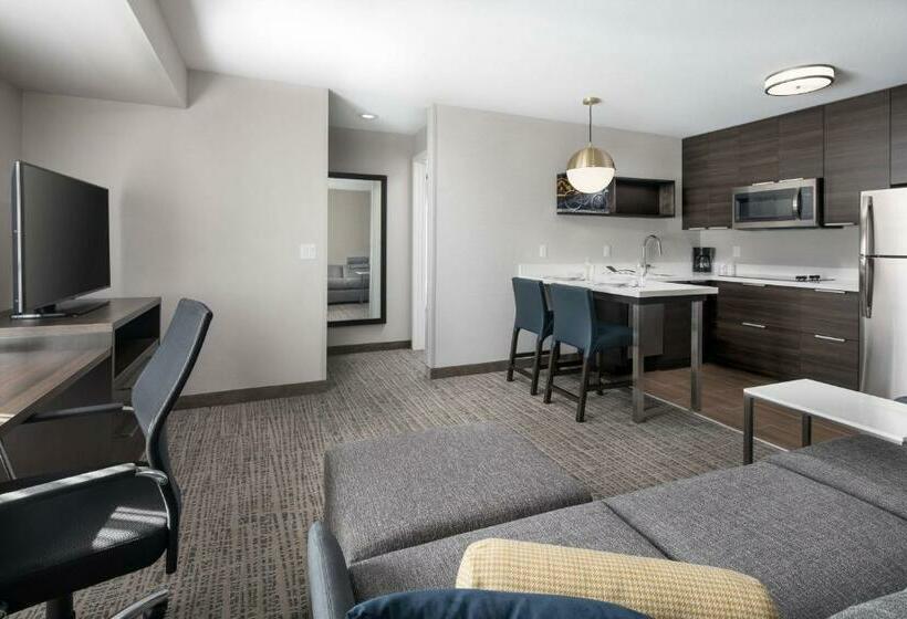 מיטת קינג בסוויטה, Residence Inn By Marriott Oklahoma City Norman