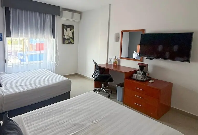２ダブルベッドのスタンダードルーム, Best Western Minatitlan