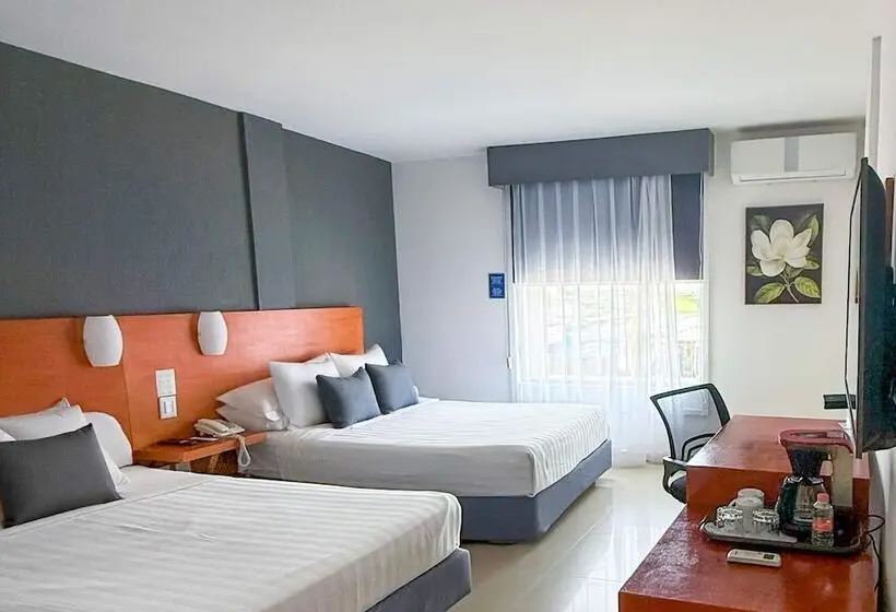 ２ダブルベッドのスタンダードルーム, Best Western Minatitlan