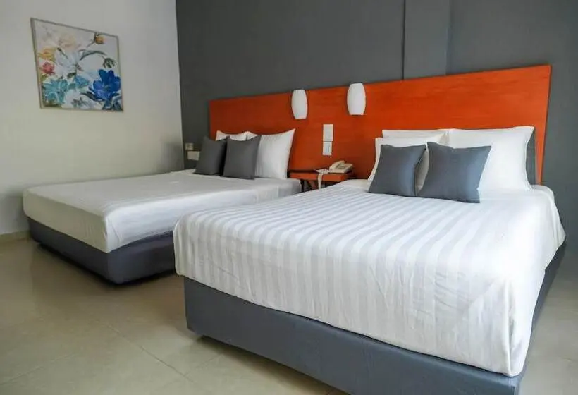 ２ダブルベッドのスタンダードルーム, Best Western Minatitlan